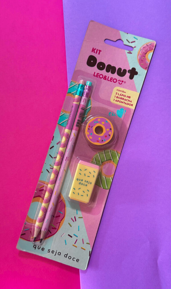 Kit Escolar Leo&Leo Donut