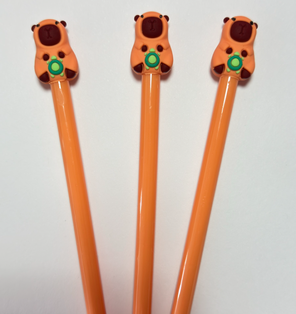 Caneta Fofa Capivara - Unidade - Image 3