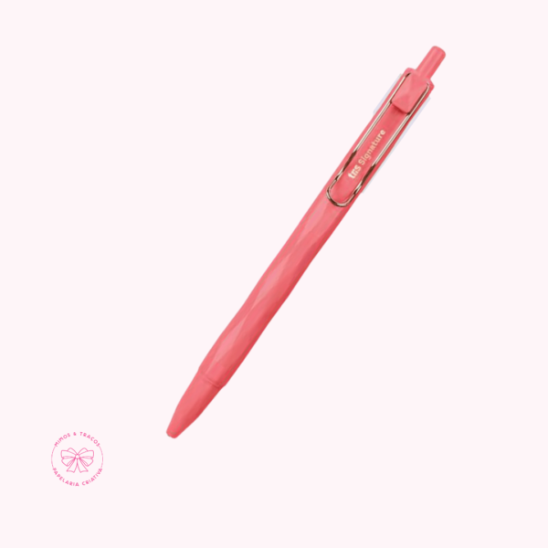 Caneta Gel Signature Salmão