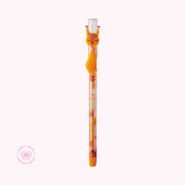 Caneta Gel Encanto Laranja